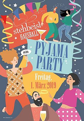 Hausball Stehbeisl 2019 - Pyjama-Party
